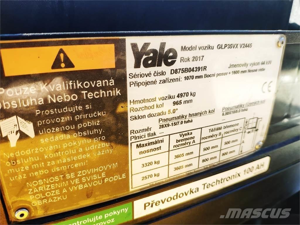 Yale GLP35VX LPG'li forkliftler