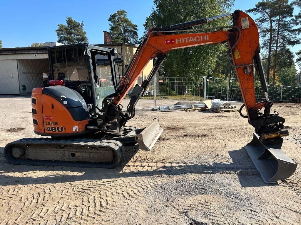 Hitachi ZX 48 U-5 A Mini ekskavatörler, 7 tona dek