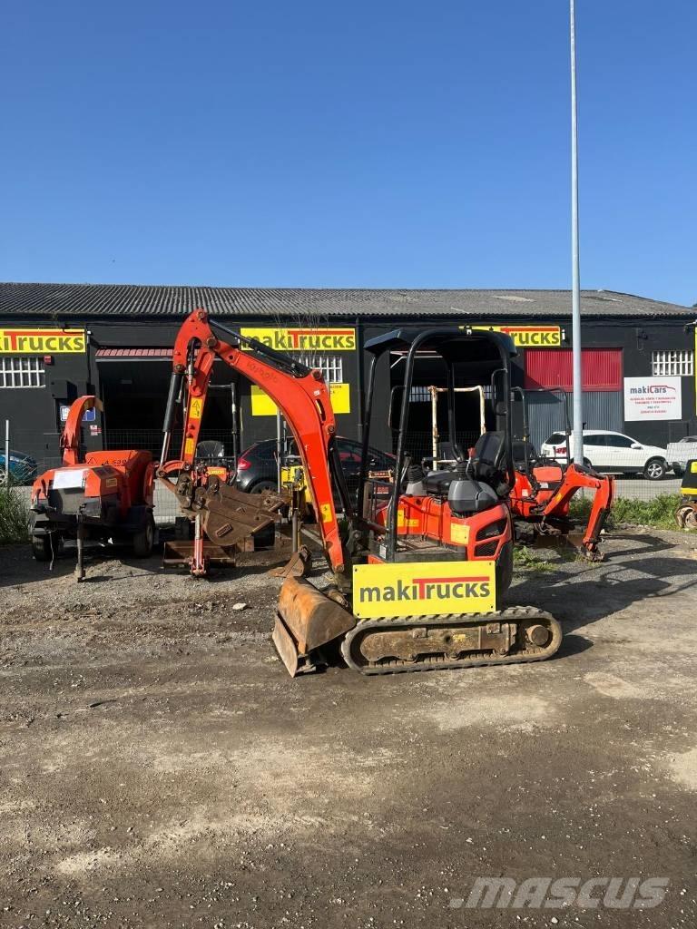 Kubota U 17-3 Mini ekskavatörler, 7 tona dek