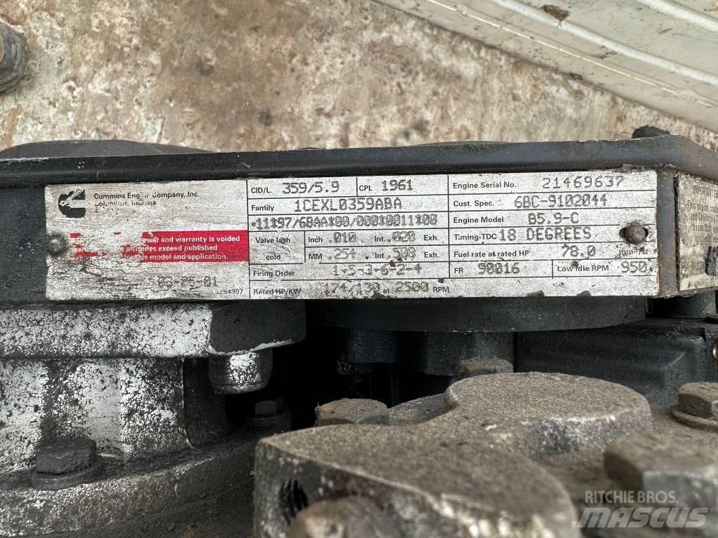 Cummins 359/5.9 Motorlar