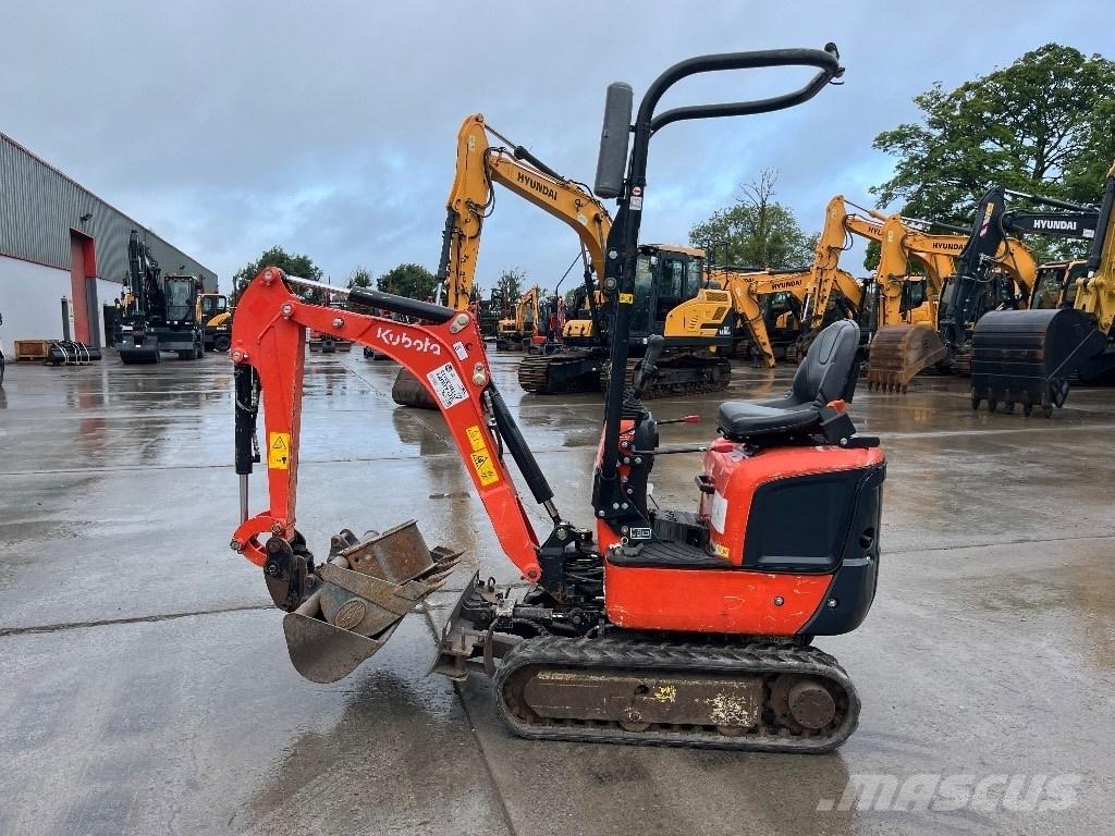 Kubota K 008-5 Mini ekskavatörler, 7 tona dek