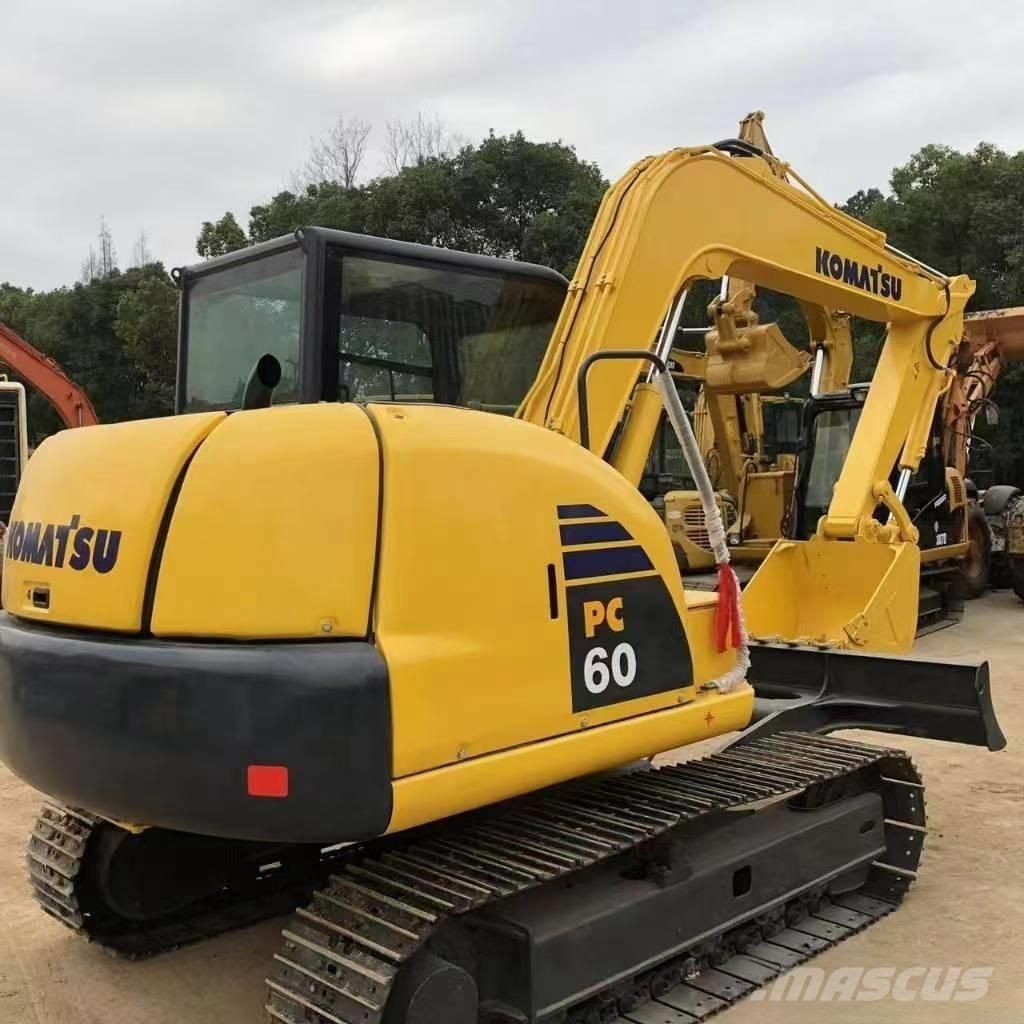 Komatsu PC 60 Paletli ekskavatörler
