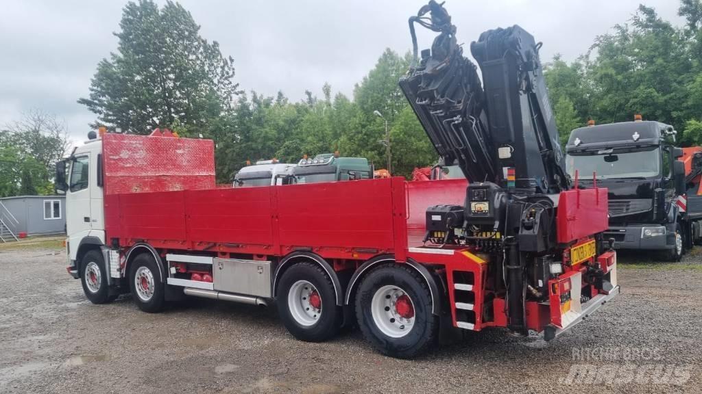 Volvo FH 460 8 x 4 Araç üzeri vinçler