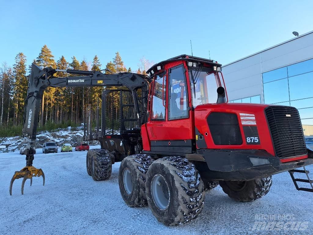 Komatsu 875 Tomruk yükleyici traktörler