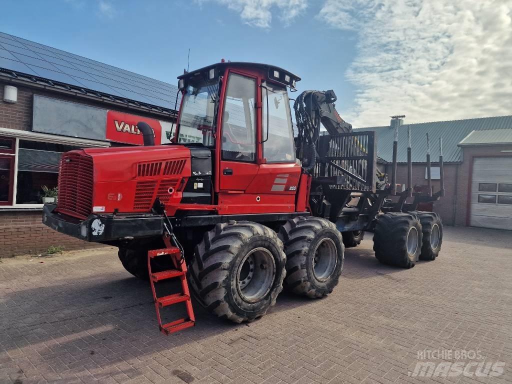 Komatsu 855 Tomruk yükleyici traktörler