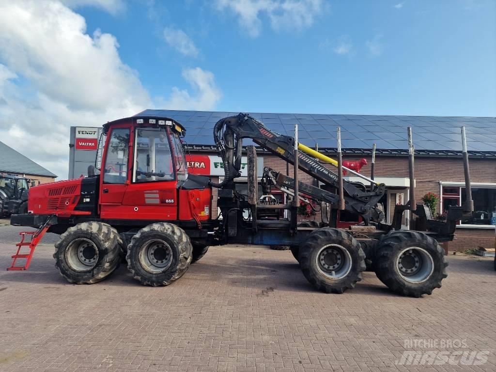 Komatsu 855 Tomruk yükleyici traktörler