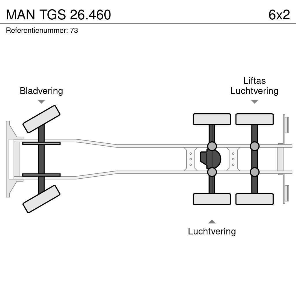 MAN TGS 26.460 Vinçli kamyonlar