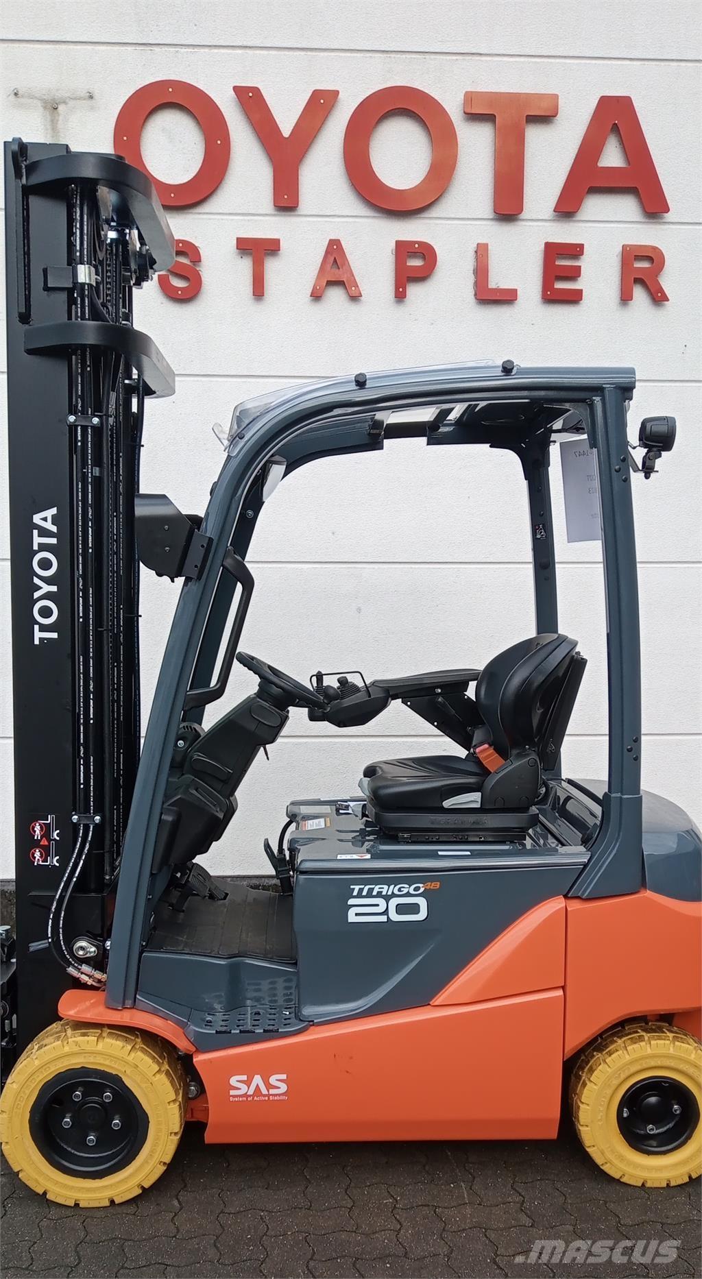 Toyota 8FBMK20T Elektrikli forkliftler