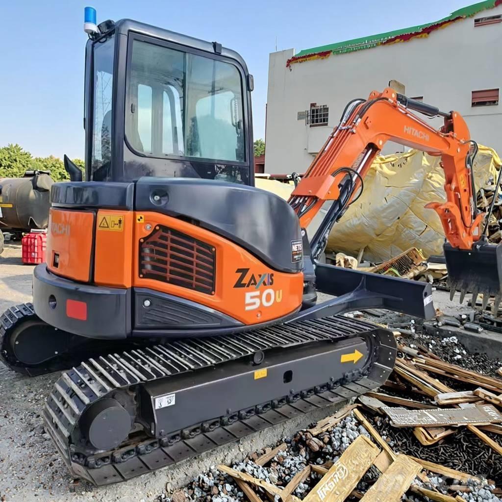 Hitachi ZX 50 U Mini ekskavatörler, 7 tona dek