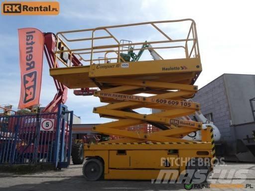 Haulotte Compact 10 Makasli platformlar