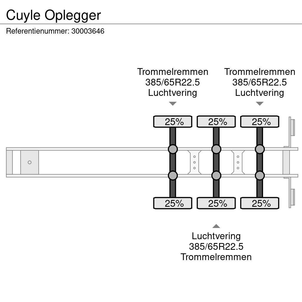  Cuyle Oplegger Flatbed çekiciler