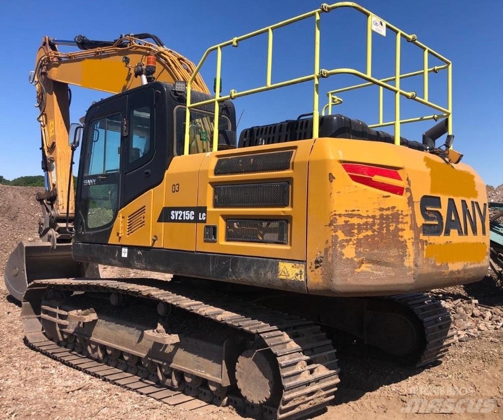 Sany SY 215 CLC Paletli ekskavatörler