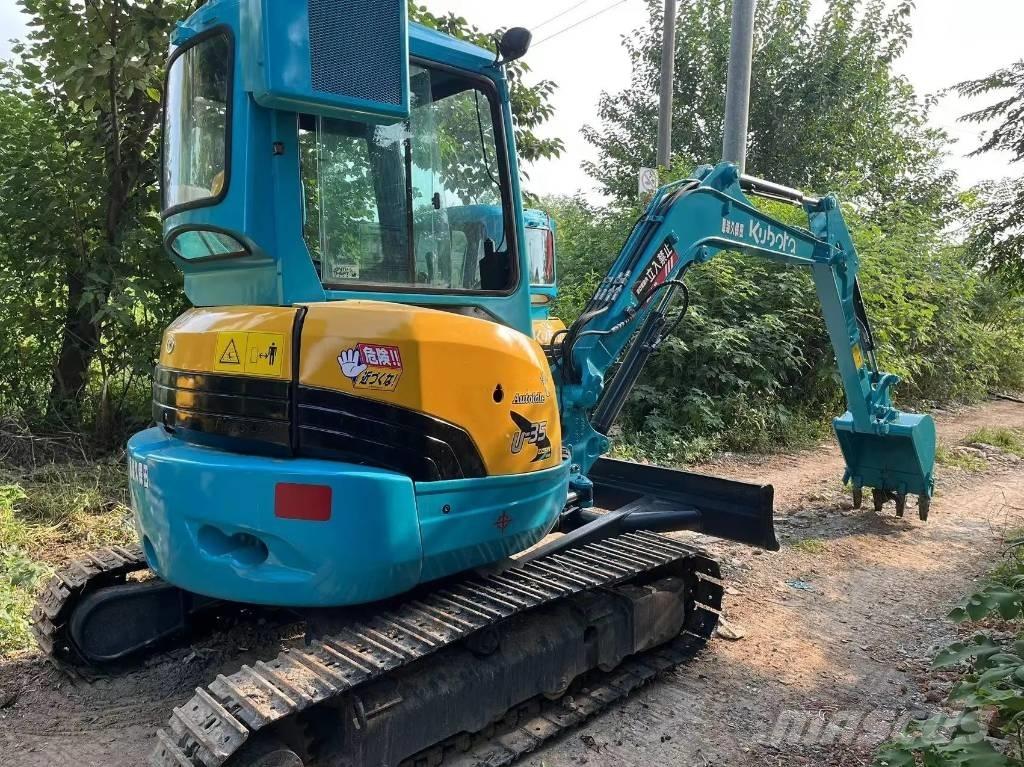 Kubota U35 Mini ekskavatörler, 7 tona dek