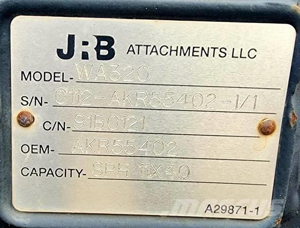 JRB WA 320 Diger parçalar