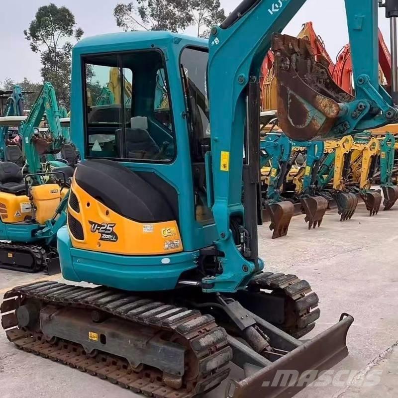 Kubota U 25 Mini ekskavatörler, 7 tona dek