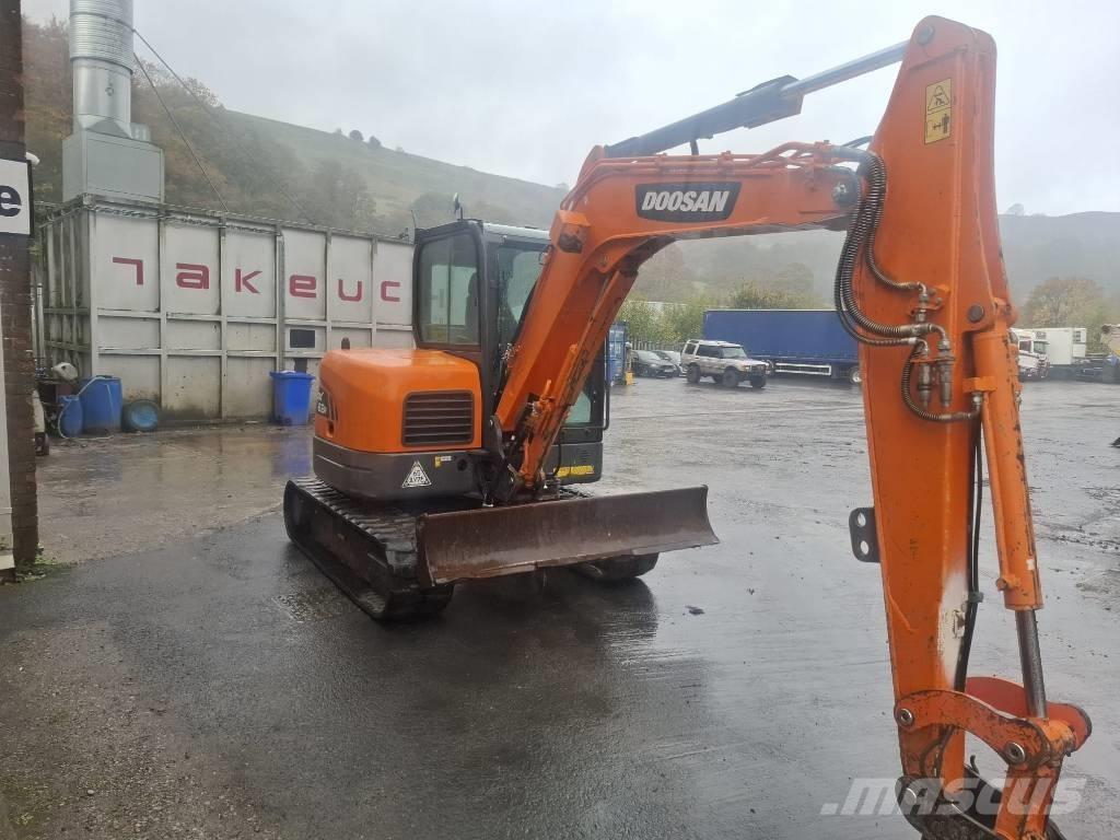 Doosan DX 62 R-3 Mini ekskavatörler, 7 tona dek