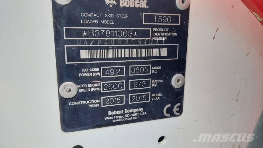 Bobcat T 590 Skid steer loderler