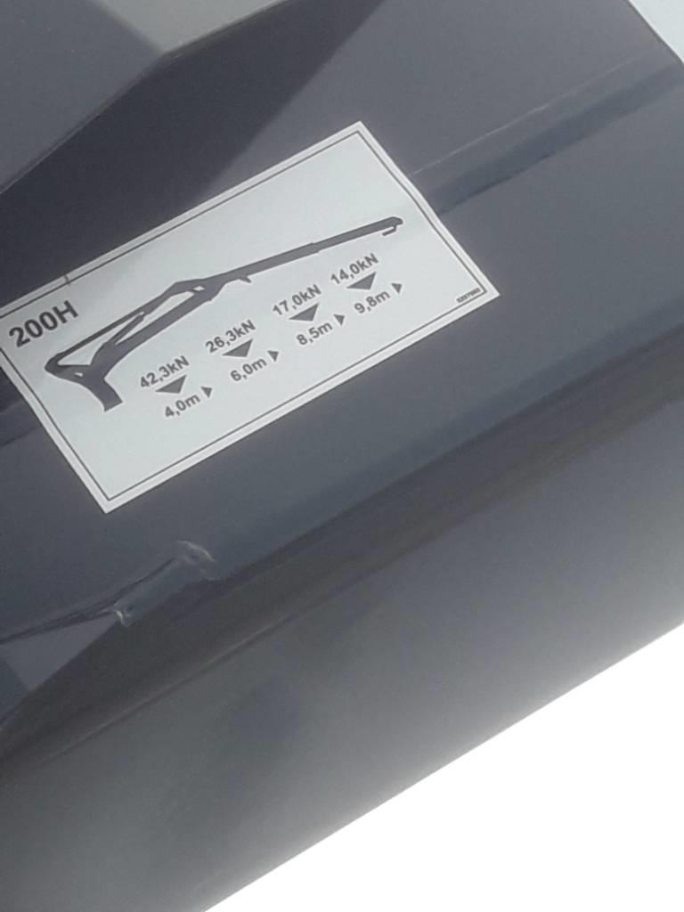 Komatsu 200H Hasat vinçleri