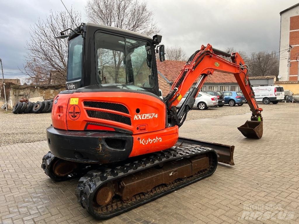 Kubota KX 057-4 Mini ekskavatörler, 7 tona dek