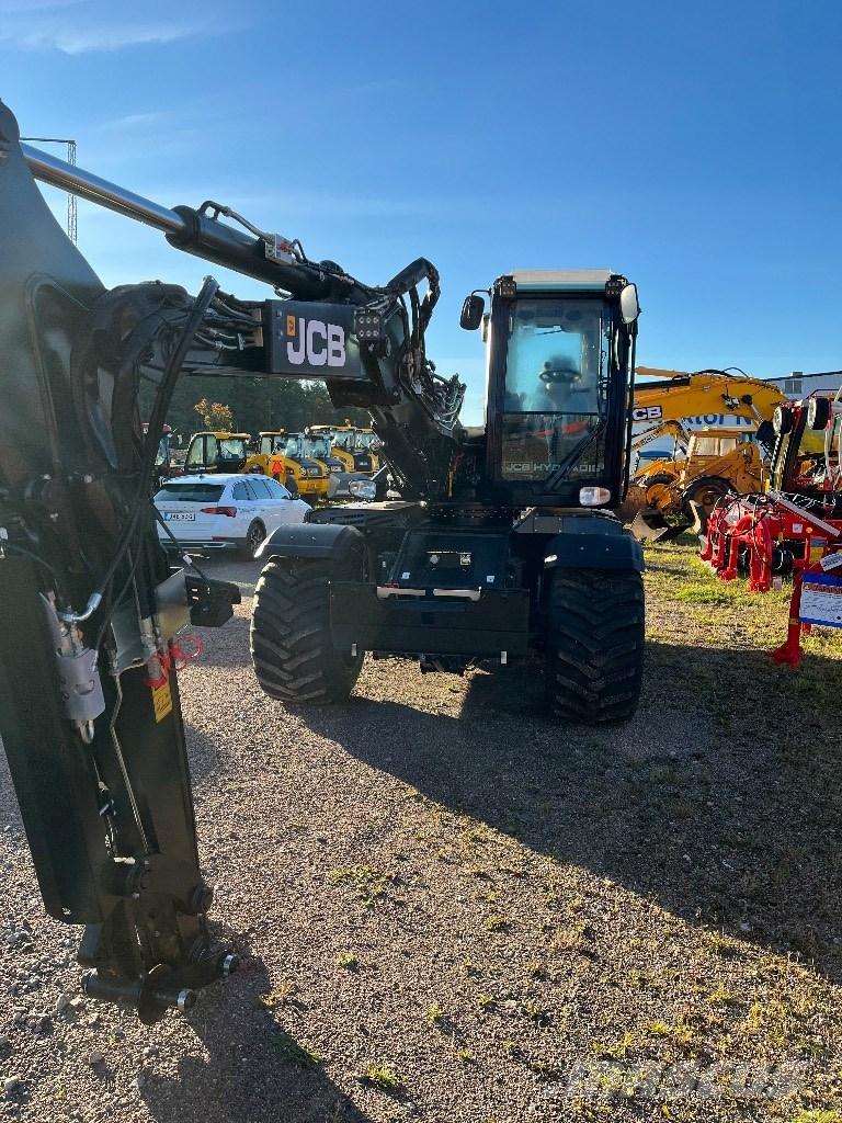 JCB Hydradig 110W Lastik tekerli ekskavatörler