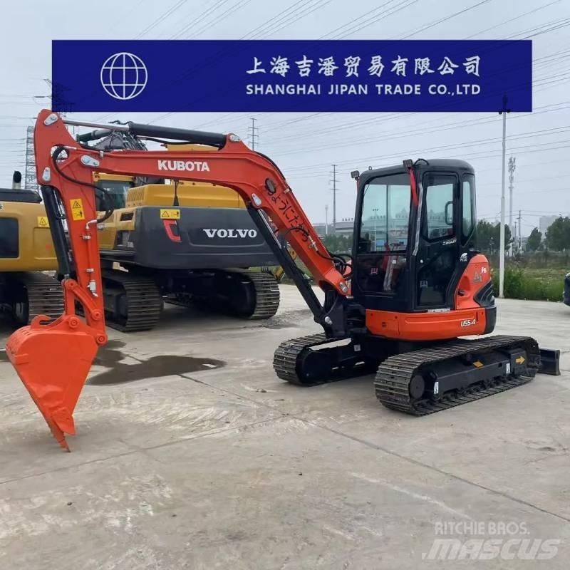 Kubota U 55-4 Mini ekskavatörler, 7 tona dek