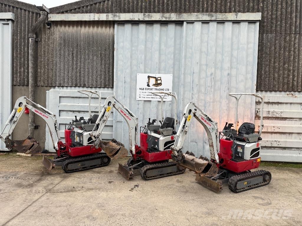 Takeuchi TB 210 Mini ekskavatörler, 7 tona dek