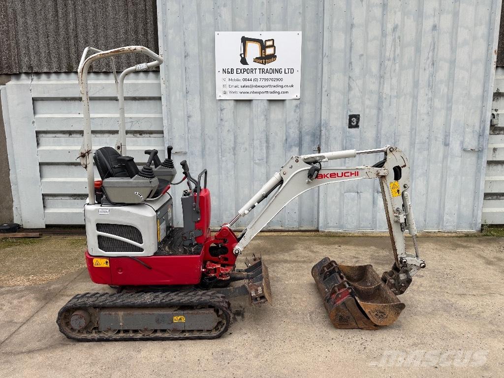 Takeuchi TB 210 Mini ekskavatörler, 7 tona dek