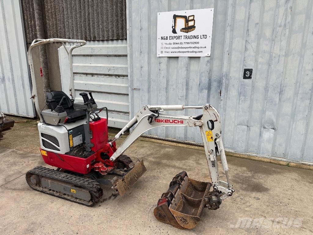 Takeuchi TB 210 Mini ekskavatörler, 7 tona dek