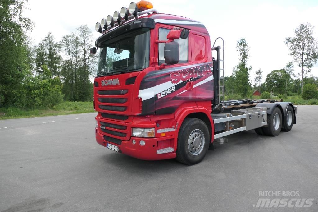 Scania R480lb6x2hsz Vinçli kamyonlar