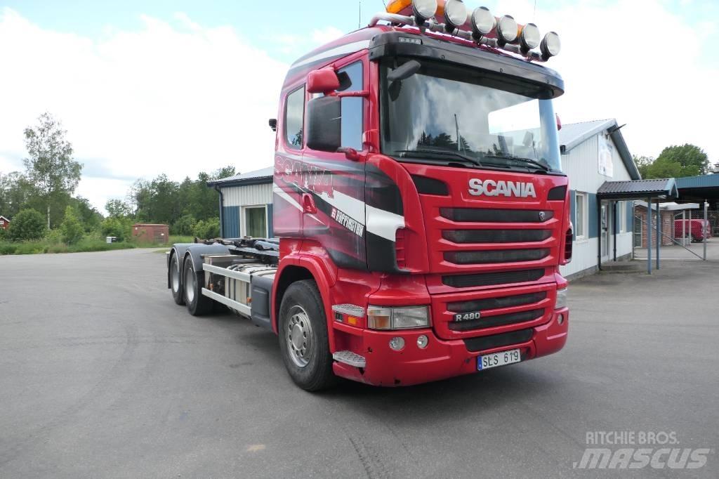Scania R480lb6x2hsz Vinçli kamyonlar