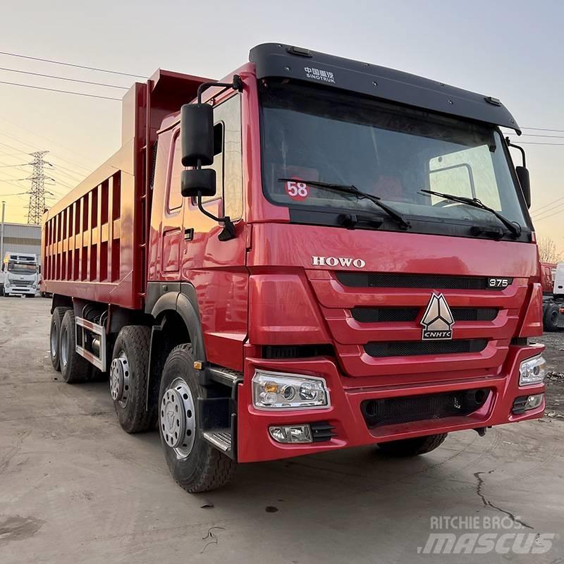 Howo 375 8x4 Damperli kamyonlar