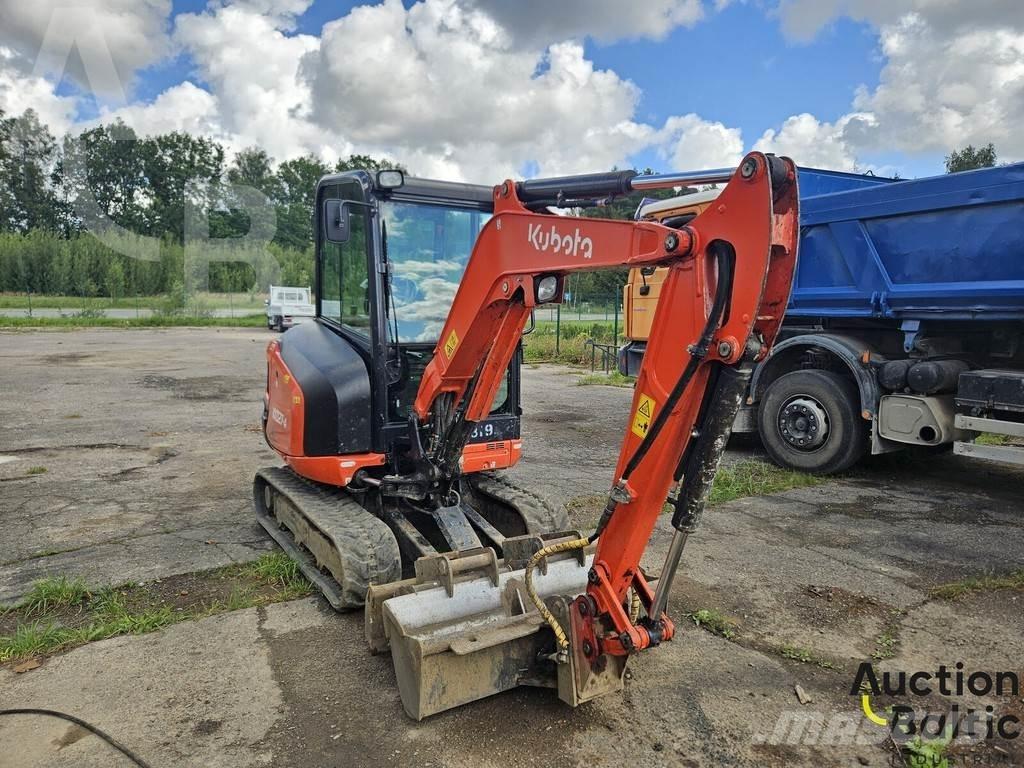 Kubota KX 027-4 Mini ekskavatörler, 7 tona dek