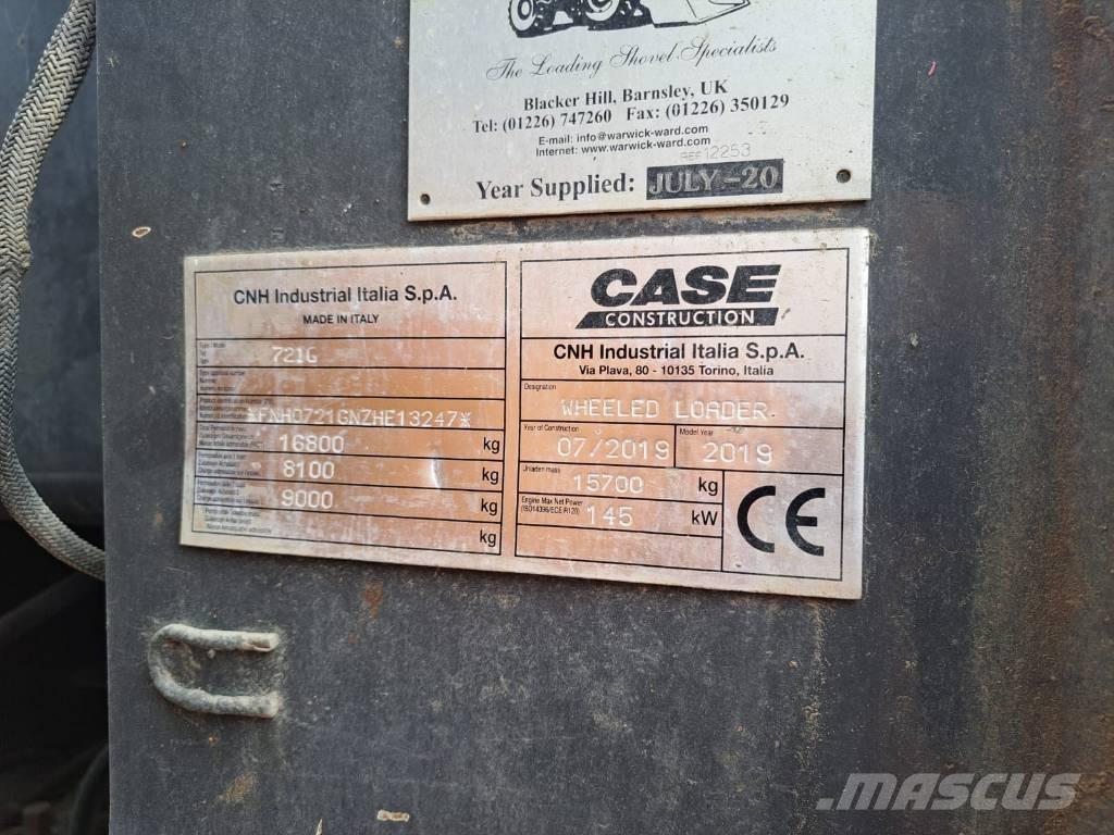CASE 721 G Tekerlekli yükleyiciler