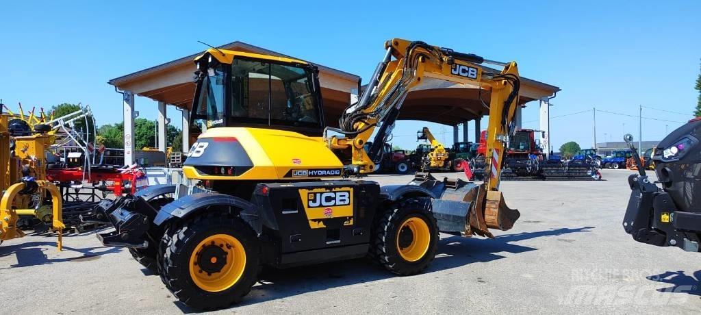 JCB Hydradig Lastik tekerli ekskavatörler