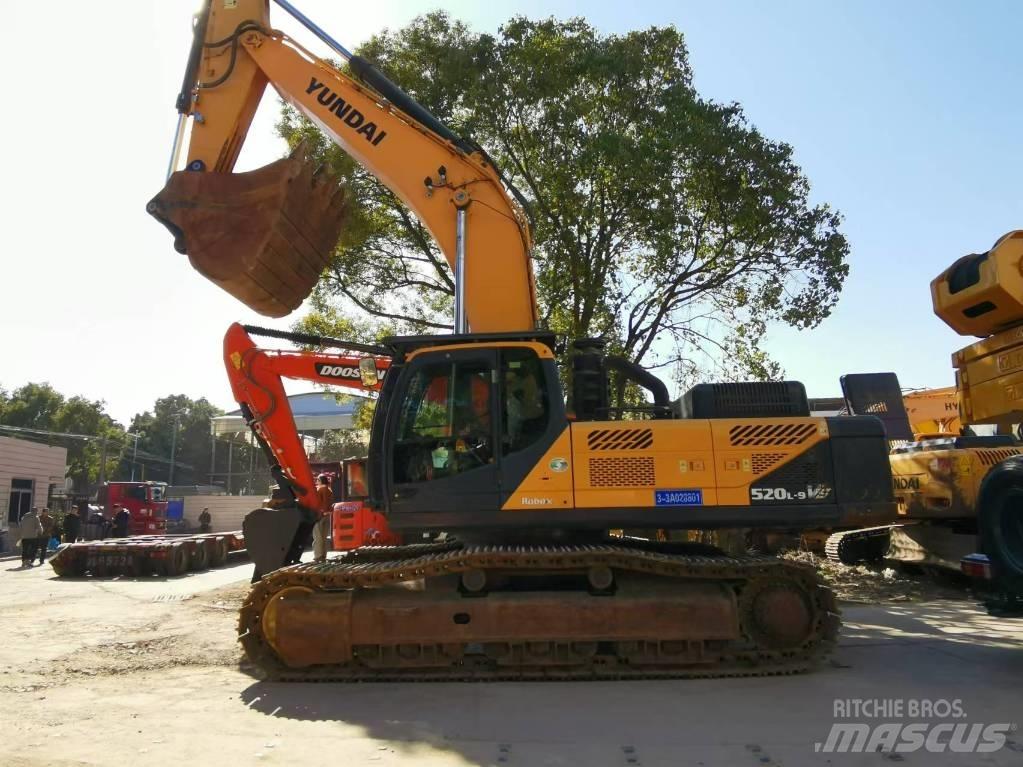 Hyundai 520L-9VS Paletli ekskavatörler