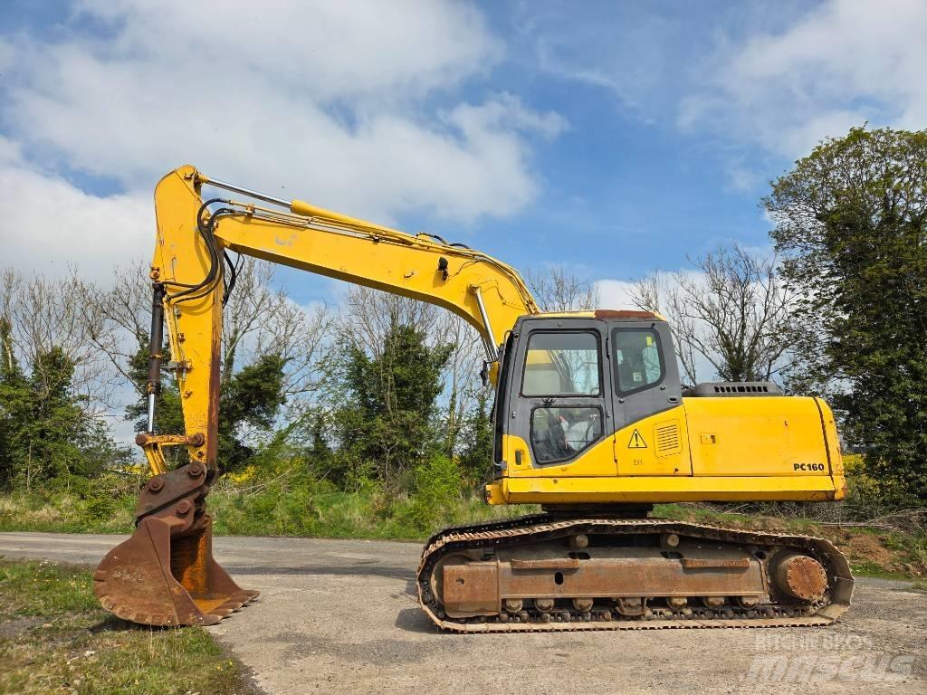 Komatsu PC 160 LC-7 Paletli ekskavatörler
