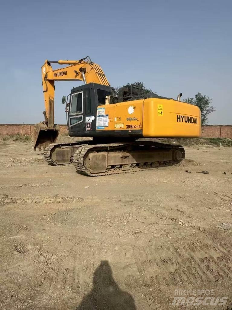 Hyundai R305lc-7 Paletli ekskavatörler