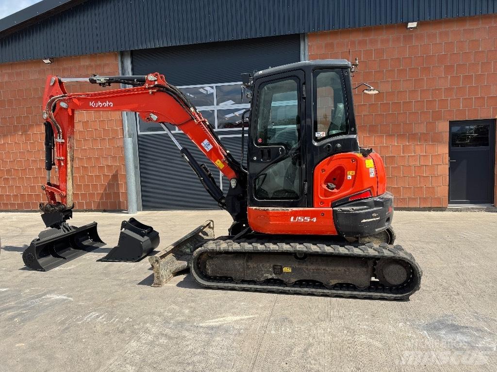 Kubota U 55-4 Mini ekskavatörler, 7 tona dek