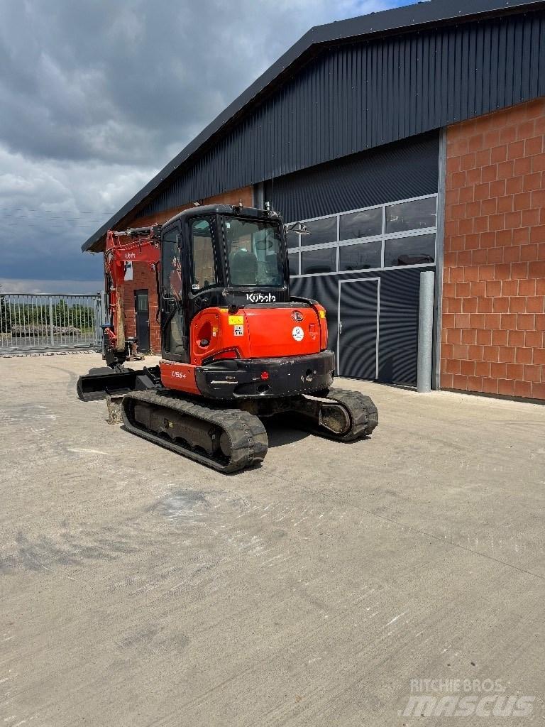 Kubota U 55-4 Mini ekskavatörler, 7 tona dek