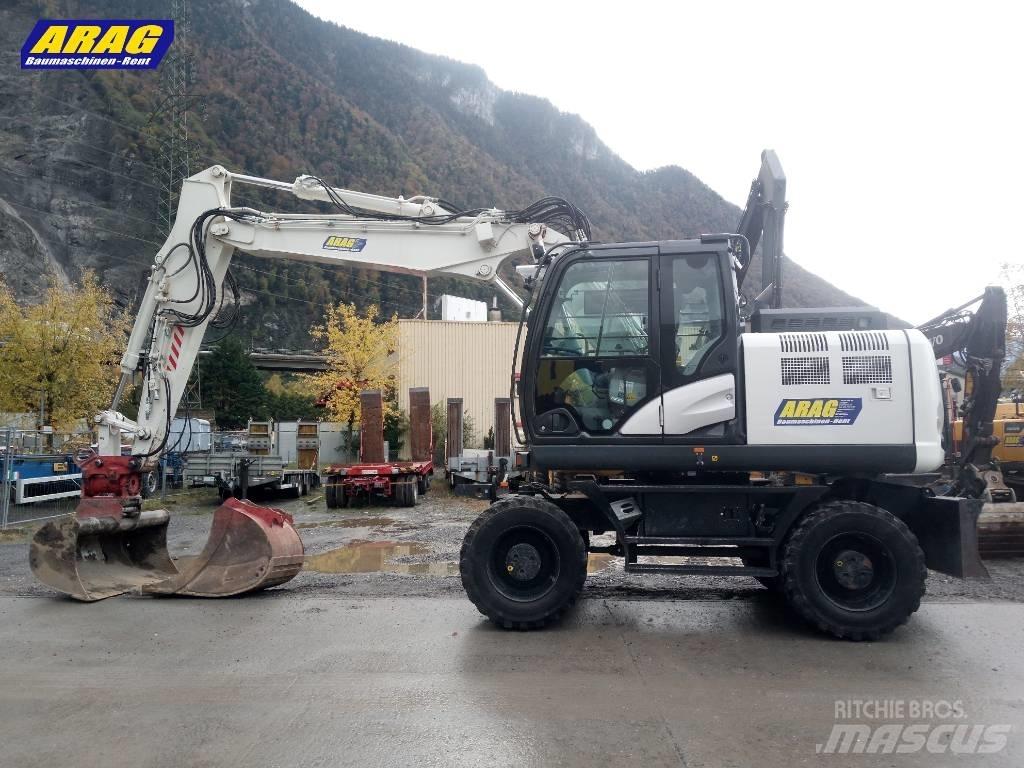 Hitachi ZX 140 W-6 Lastik tekerli ekskavatörler