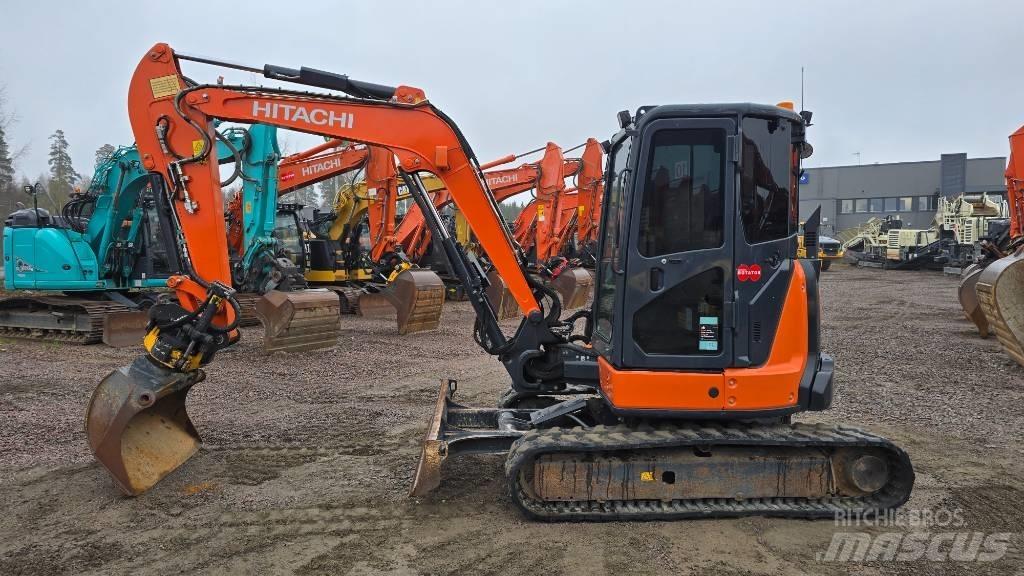 Hitachi ZX55-5A CLR Mini ekskavatörler, 7 tona dek
