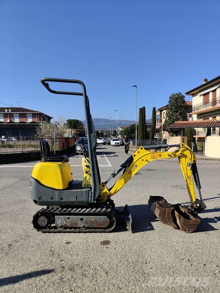 Wacker Neuson 803 Mini ekskavatörler, 7 tona dek