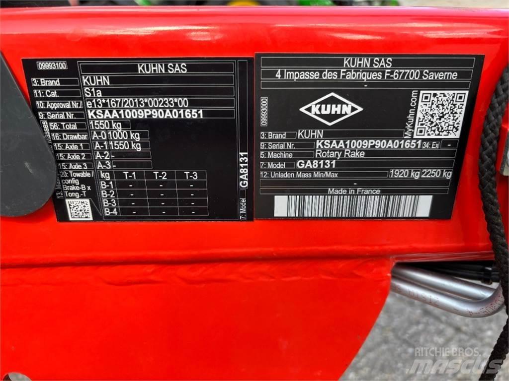 Kuhn GA 8131 Kendi yürür saman makinaları