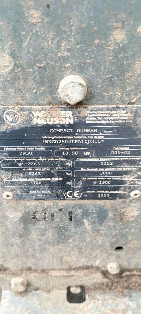 Wacker Neuson DW 30 Belden kirma kaya kamyonu