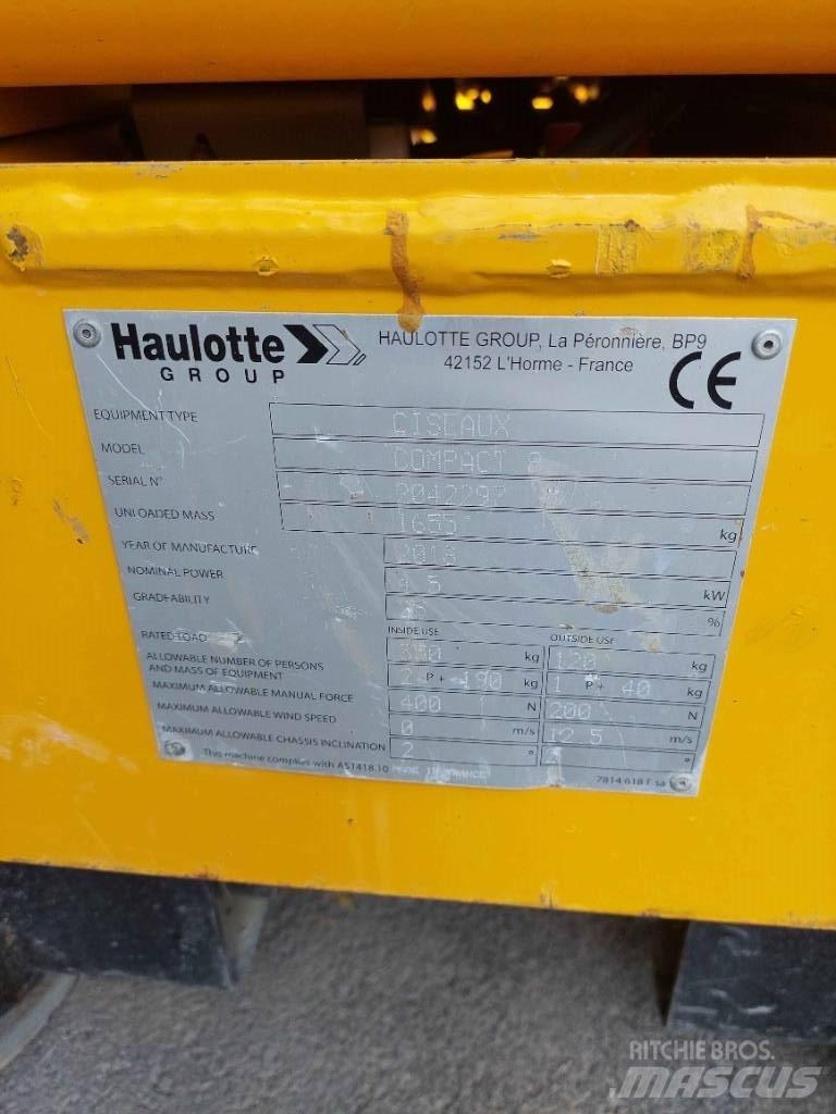 Haulotte Compact 8 Makasli platformlar