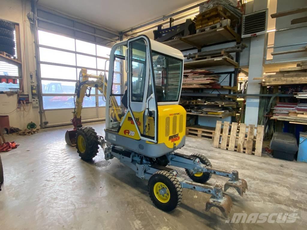 Menzi Muck A20 Ön Kepçeli Ekskavatörler