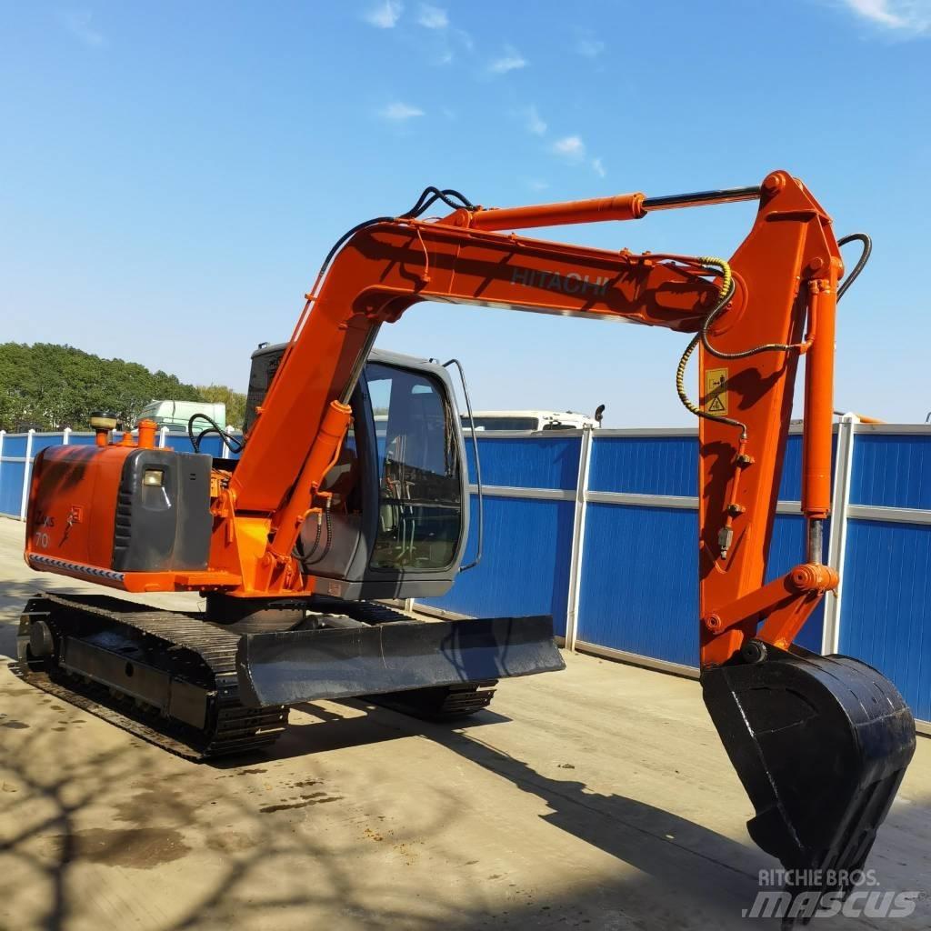 Hitachi ZX70 Paletli ekskavatörler