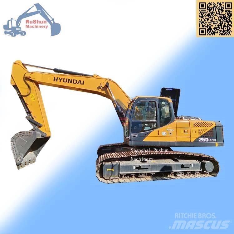 Hyundai 260 LC Paletli ekskavatörler
