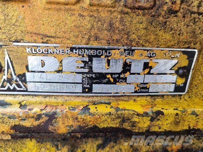  Engines F4L912 Diger aksam