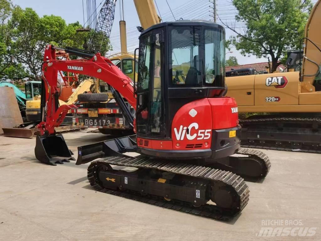 Yanmar Vio 55 Mini ekskavatörler, 7 tona dek